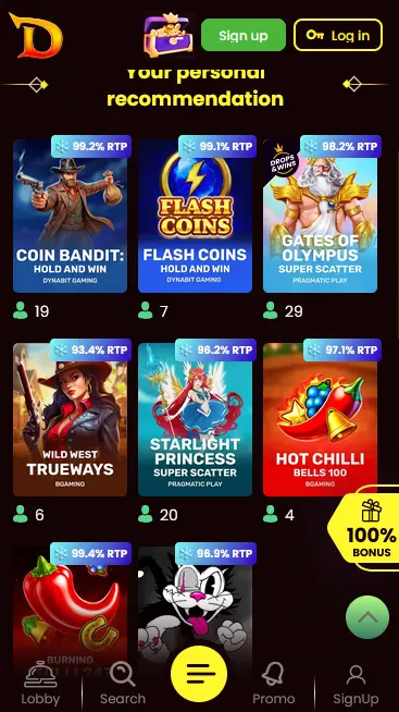 Dragonslots app preview